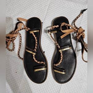 Sahara Leather Sandal | Cocobelle